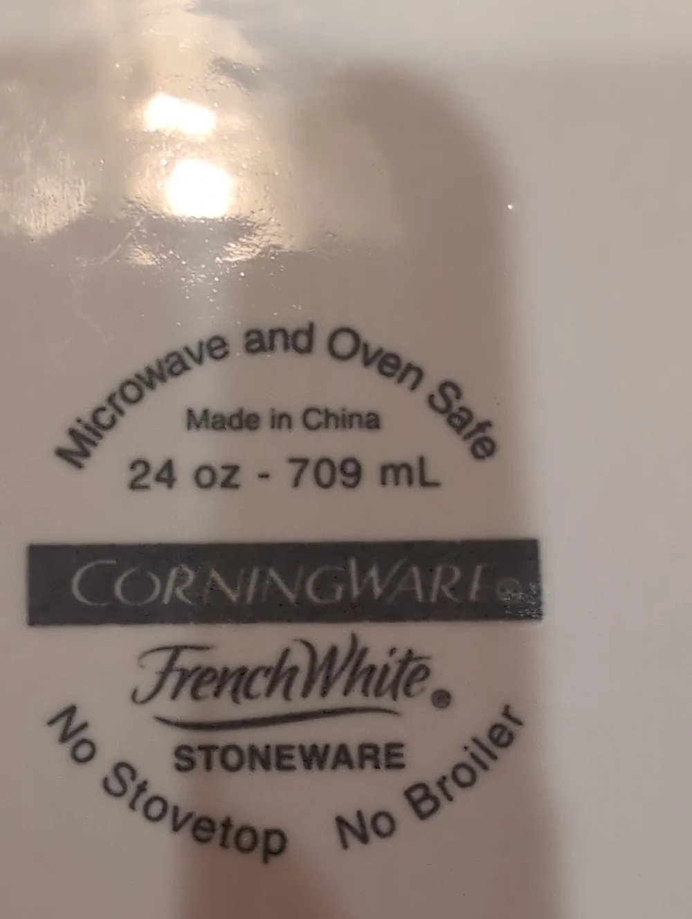 Two (2) French White Corningware Oval  Casserole Baking Dishes 10